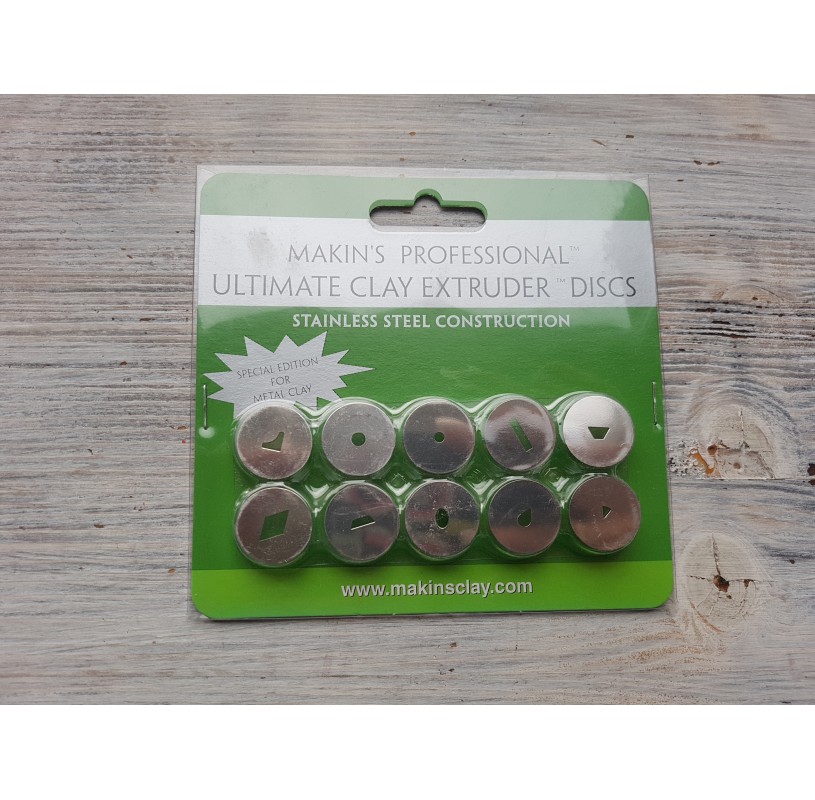 Polymer clay tools, extruder discs, Clay Extruder Tool